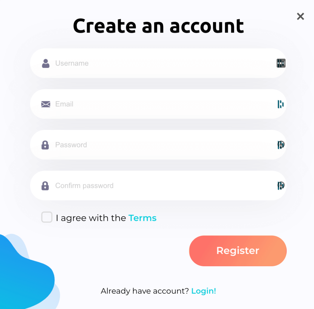 TasteWP Review: Free WordPress Hosting to Test Plugins & Themes 3 TasteWP-Create-a-new-account