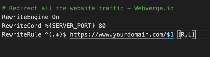 Redirect HTTP to HTTPS using cPanel-1